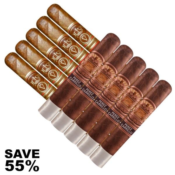 Double Stack Oliva Melanio V VS EP Carrillo Encore-(QUANTITY: 10 CIGARS)