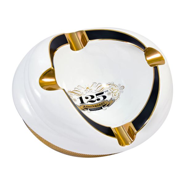 Gurkha White Ashtray 125th Anniversary