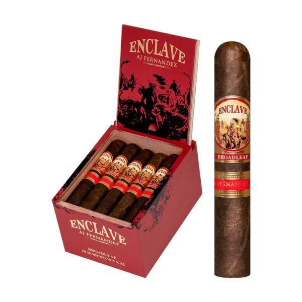 Enclave Broadleaf by AJ Fernandez Robusto (BOX OF 20)