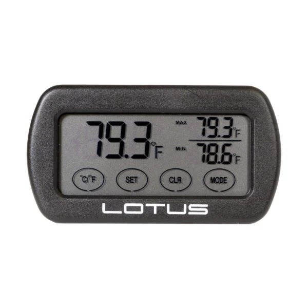 Lotus Digital Hygrometer and Thermometer