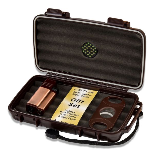 Lotus Conquistador Gift Set Brown 5 Count