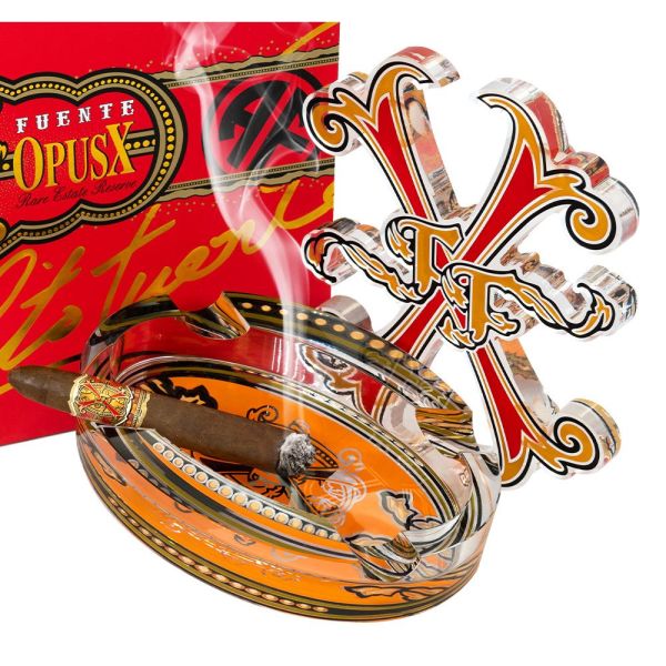The Fuente Story Opus X Crystal Ashtray