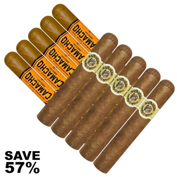 Double Stack Macanudo Café VS Camacho Connecticut-(QUANTITY: 10 CIGARS)
