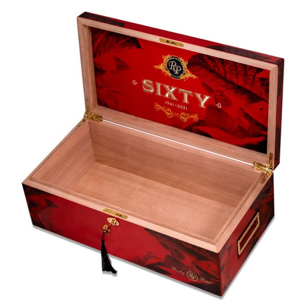 Rocky Patel Sixty Humidor with Cigars