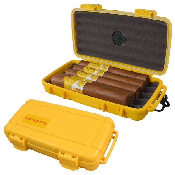 Montecristo Miami Deco Travel Humidor-(QUANTITY: PACK OF 6)
